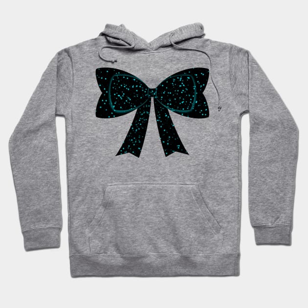 Starry bow Hoodie by tothemoons